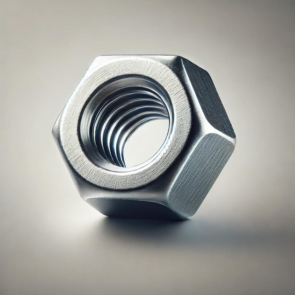 Hex Nut Zinc Plated Steel Grade 5